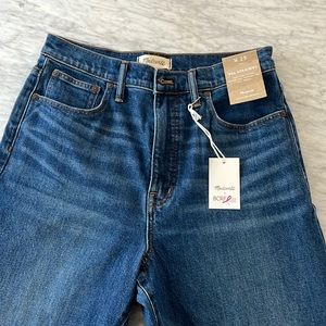 Madewell The '90s Straight Jean in Penwood Wash: BCRF Selvedge Edition